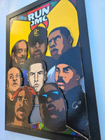 Collectible Cardboard: Hip Hop 50th Anniversary MC Explosion 3D Fan Art 1/50