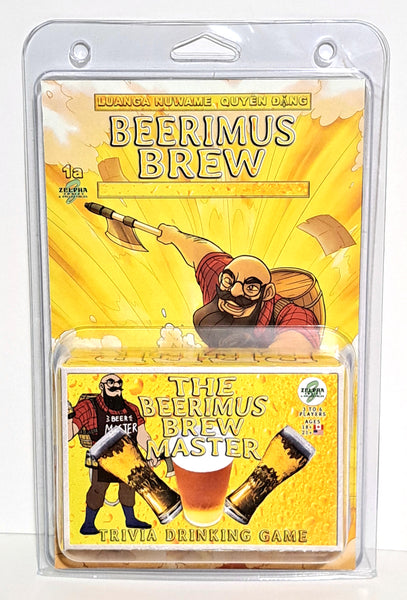 Beerimus Brew: Adult Drinking Party Game Combo