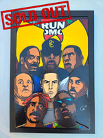 Collectible Cardboard: Hip Hop 50th Anniversary MC Explosion 3D Fan Art 1/50