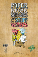 PAPER ROCK SCISSORS N' STUFF WARS #3 (MICHAEL T GILBERT HE-ROCK VARIANT)